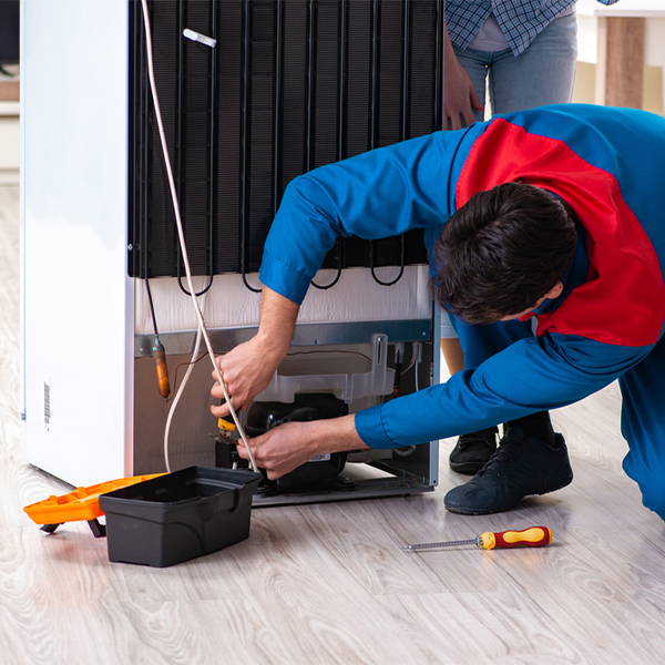 will the repair service cause any damage to my refrigerator in Bow